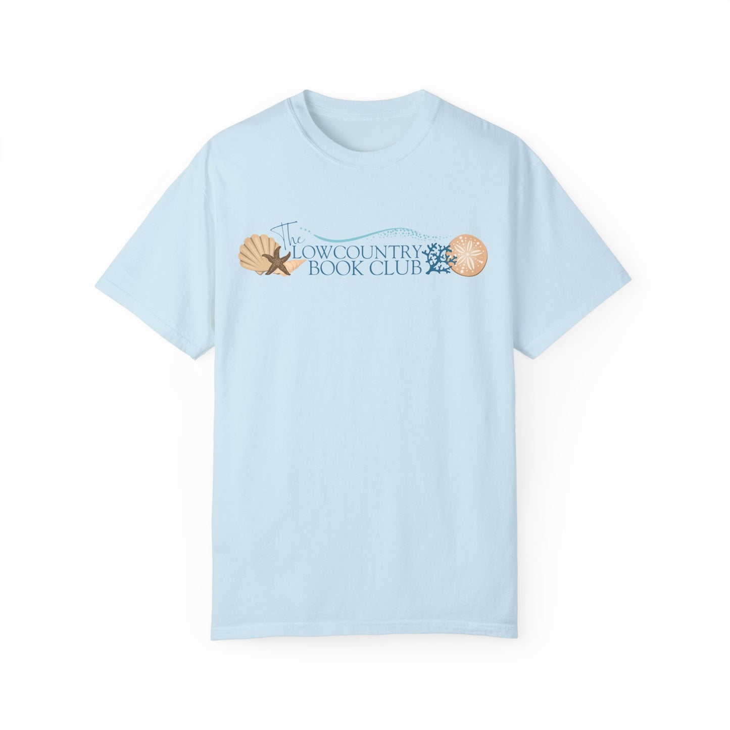 The Lowcountry Book Club Short Sleeve Comfort Colors Tee
