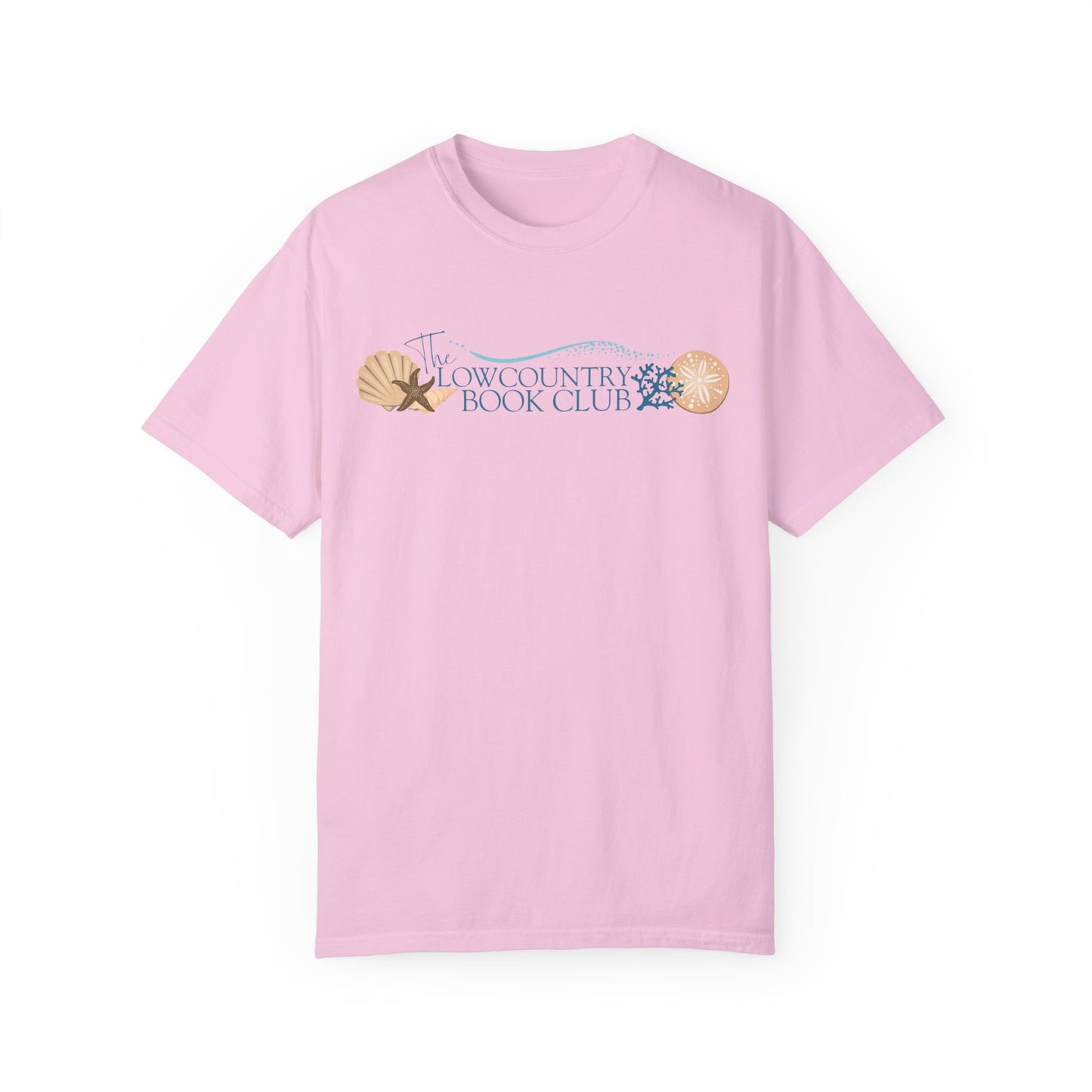 The Lowcountry Book Club Short Sleeve Comfort Colors Tee