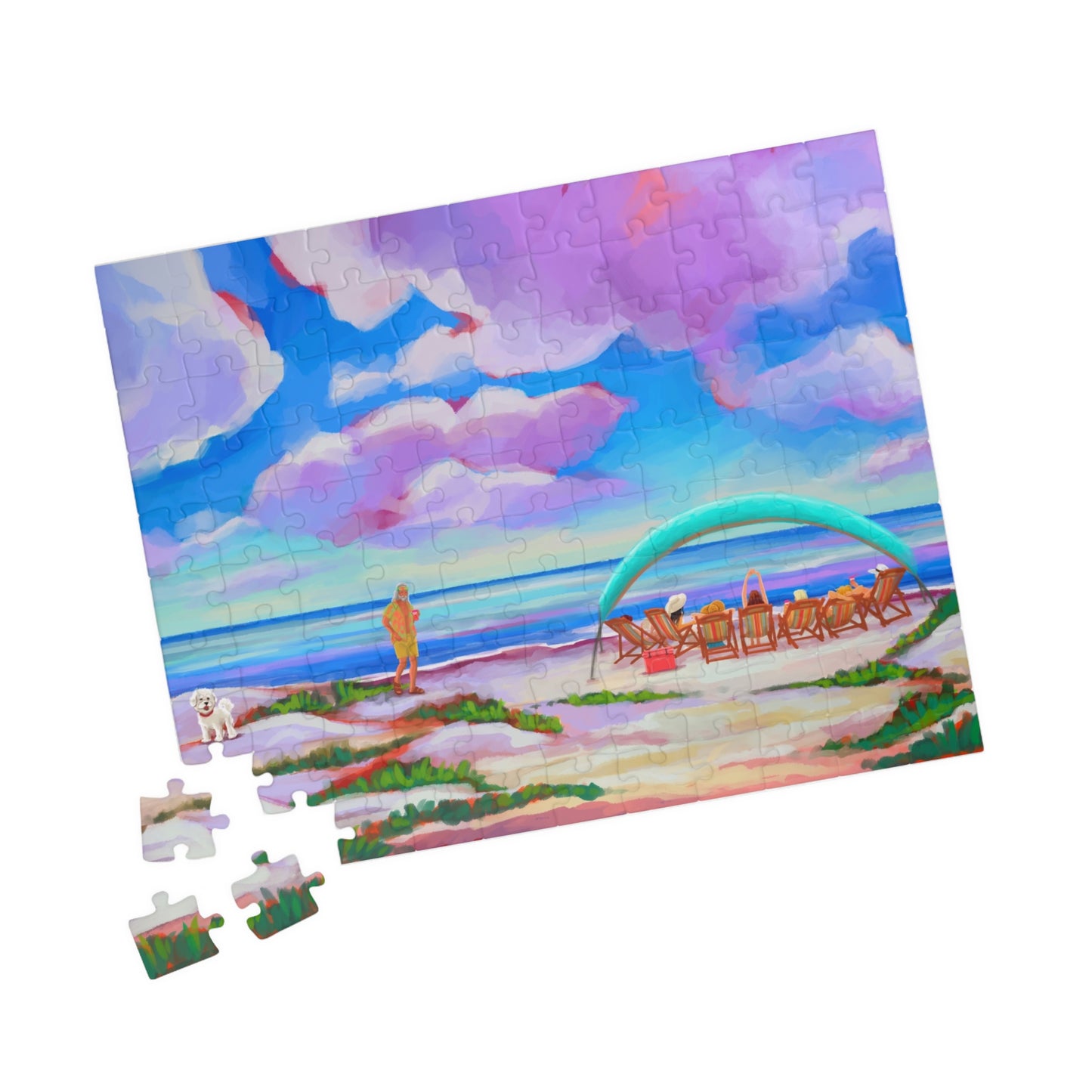 Big Trouble on Sullivan's Island Cover Puzzle