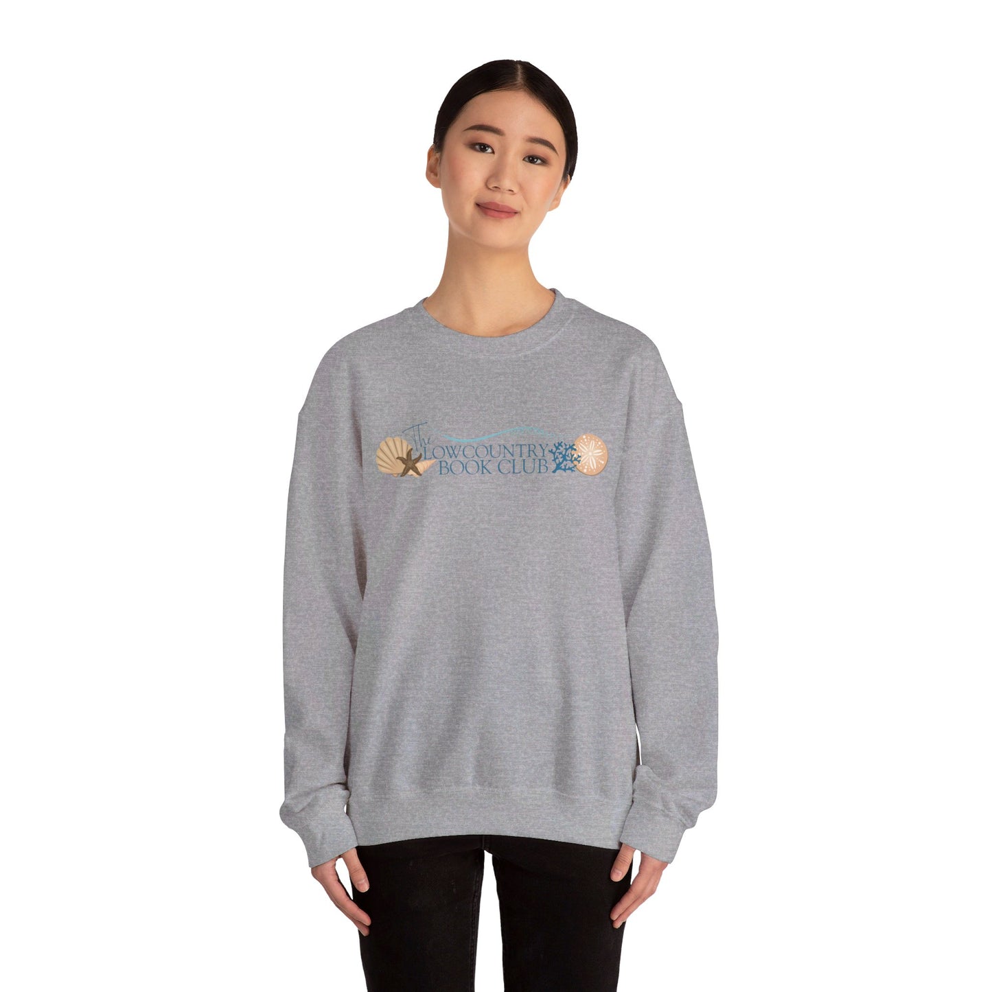 The Lowcountry Book Club - Unisex Heavy Blend™ Crewneck Sweatshirt