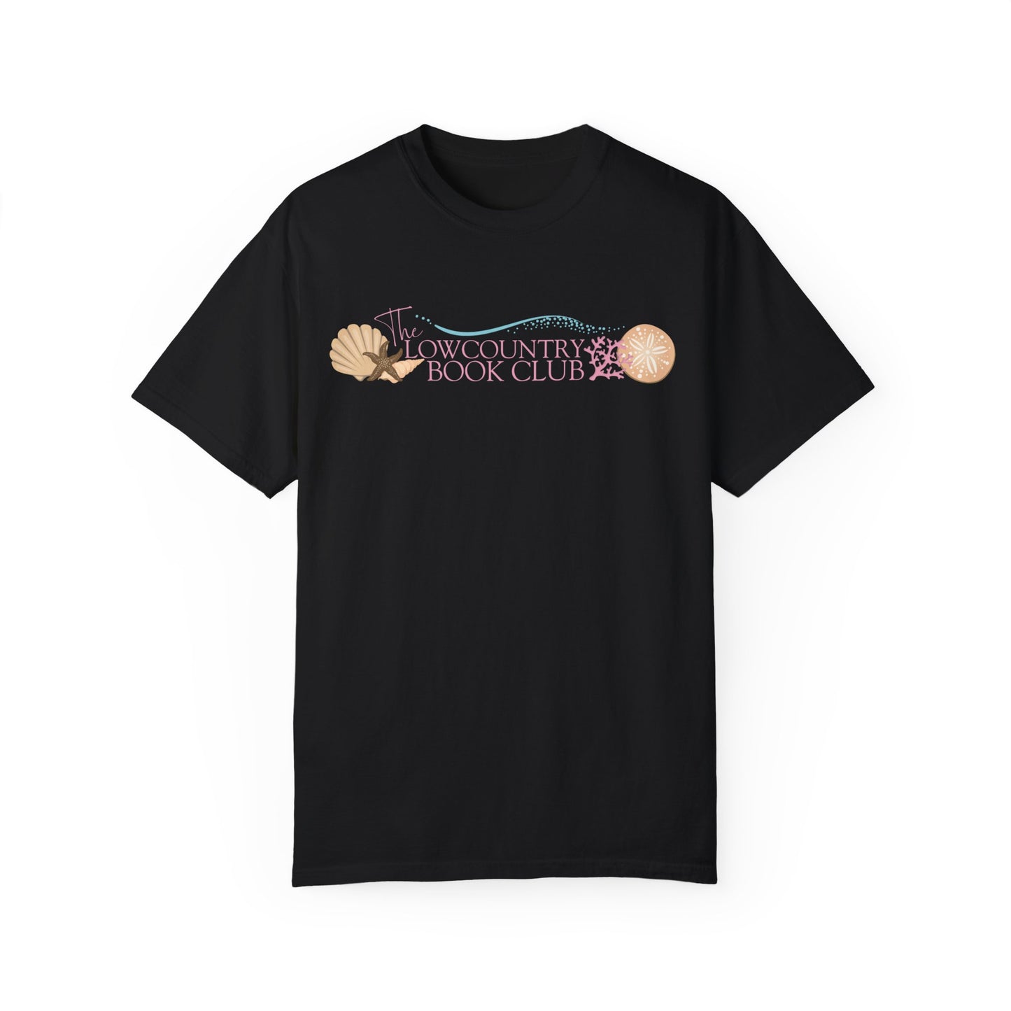 The Lowcountry Book Club Short Sleeve Comfort Colors Tee