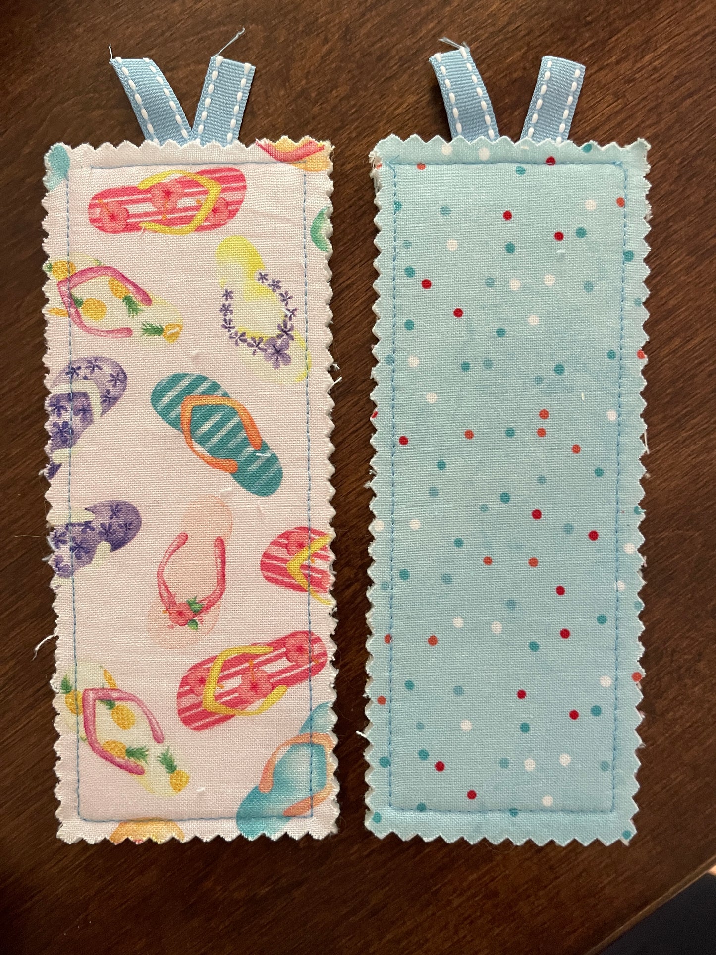 Handmade Fabric Bookmark