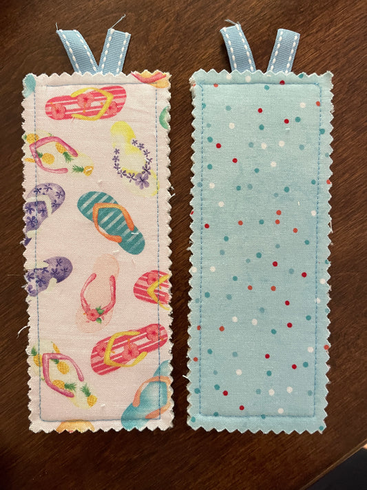 Handmade Fabric Bookmark