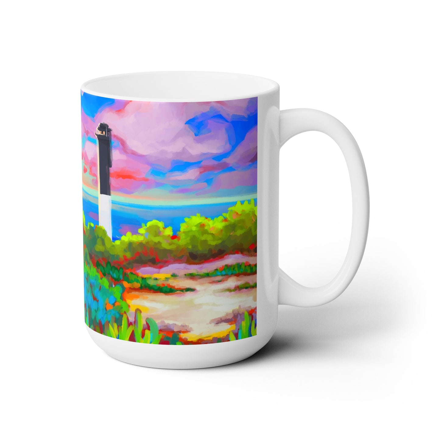 The Sullivan's Island Supper Club Cover Art Ceramic Mug - 15oz