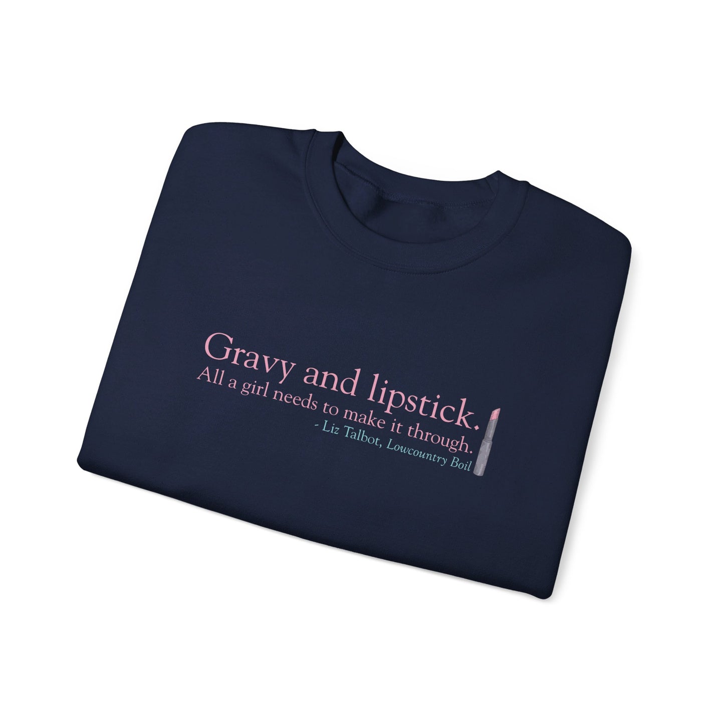 Gravy & Lipstick - Unisex Heavy Blend™ Crewneck Sweatshirt