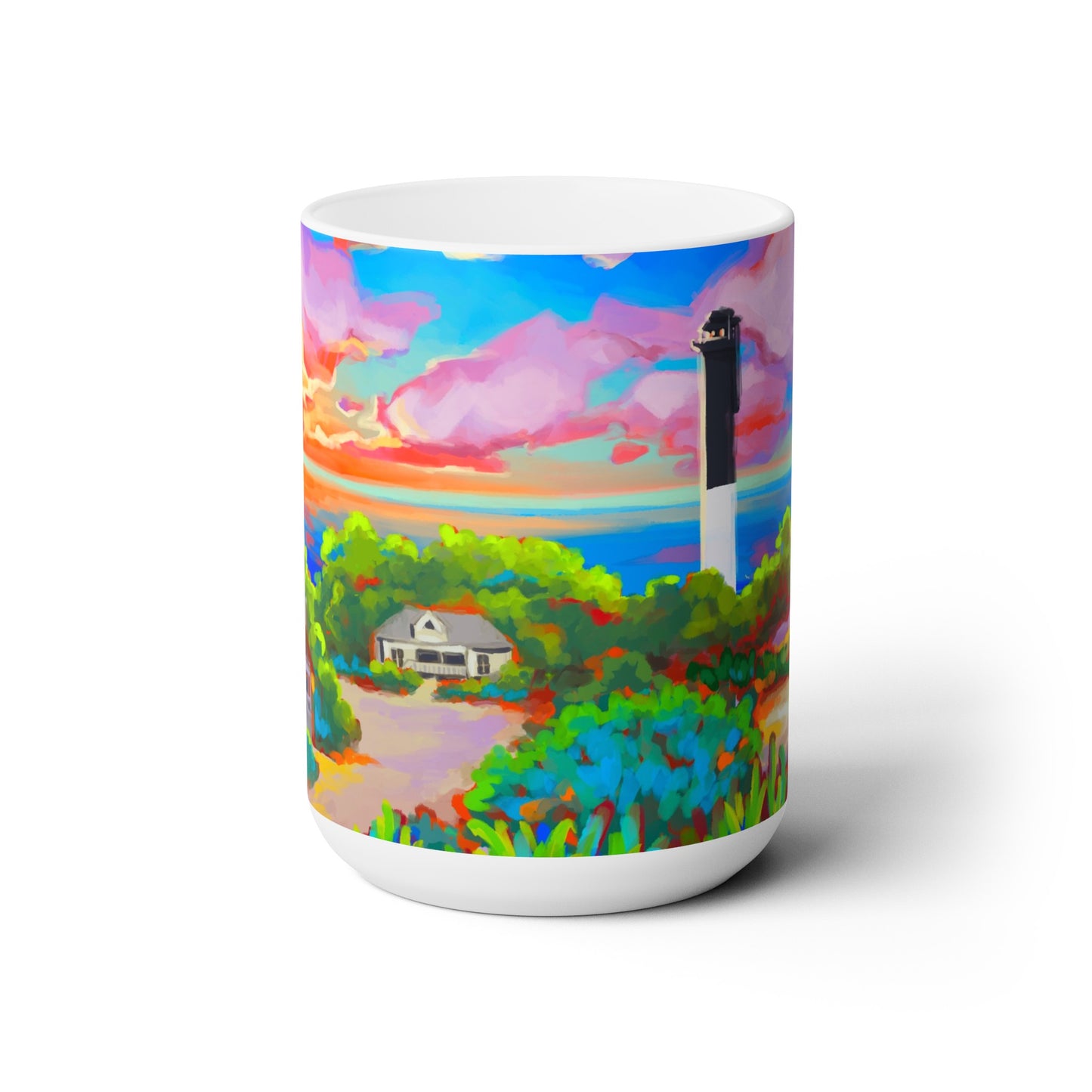 The Sullivan's Island Supper Club Cover Art Ceramic Mug - 15oz