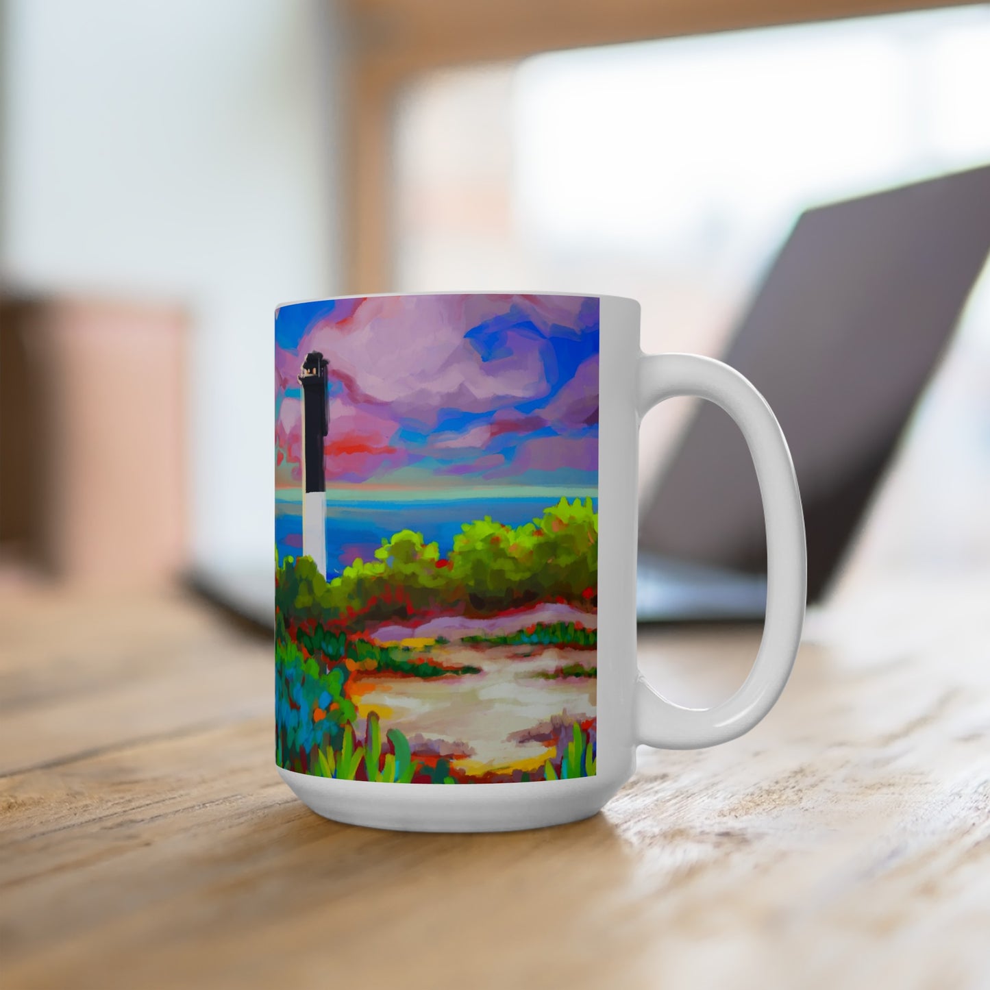 The Sullivan's Island Supper Club Cover Art Ceramic Mug - 15oz