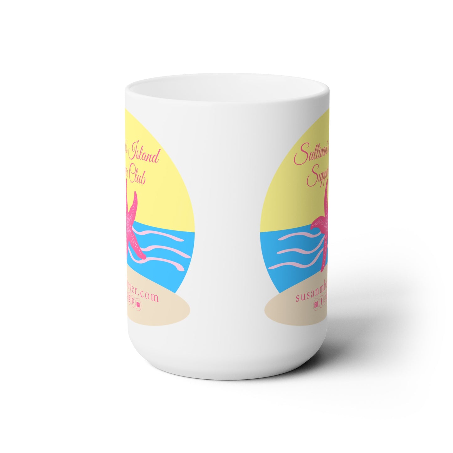 Sullivan's Island Supper Club Ceramic Mug - 15oz